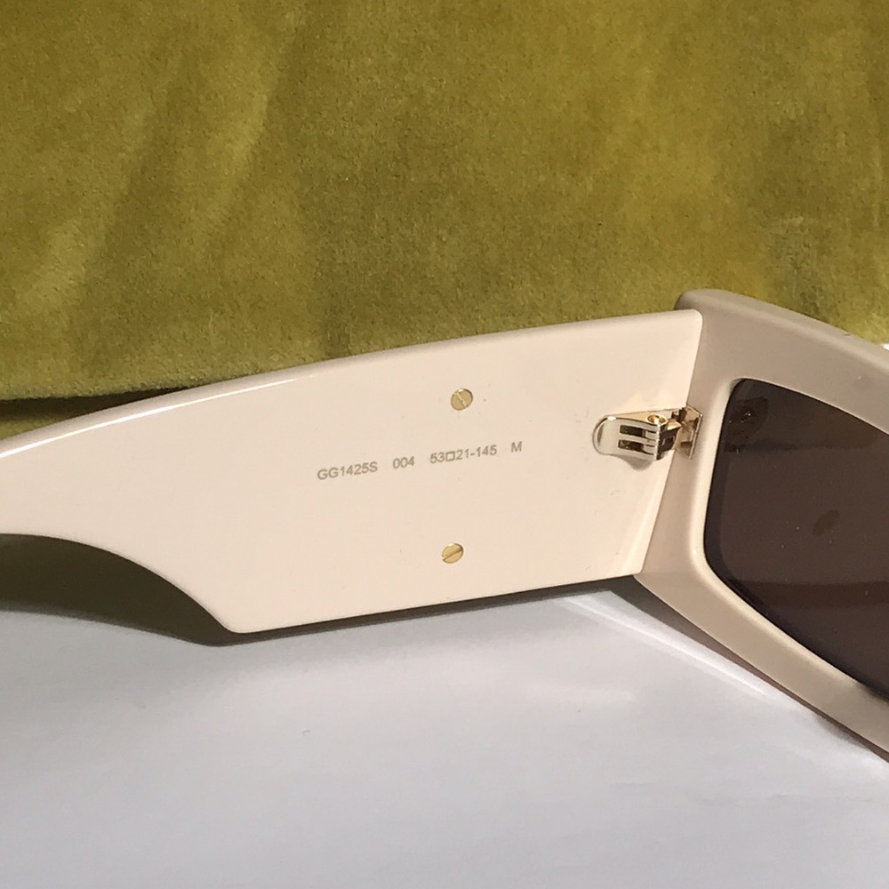 ✨ Authentic Gucci GG1425S Rectangular Sunglasses … - image 10